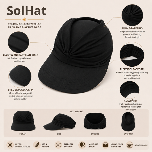 SolHat™ – Stilfuld UV-beskyttelse til solrige sommerdage