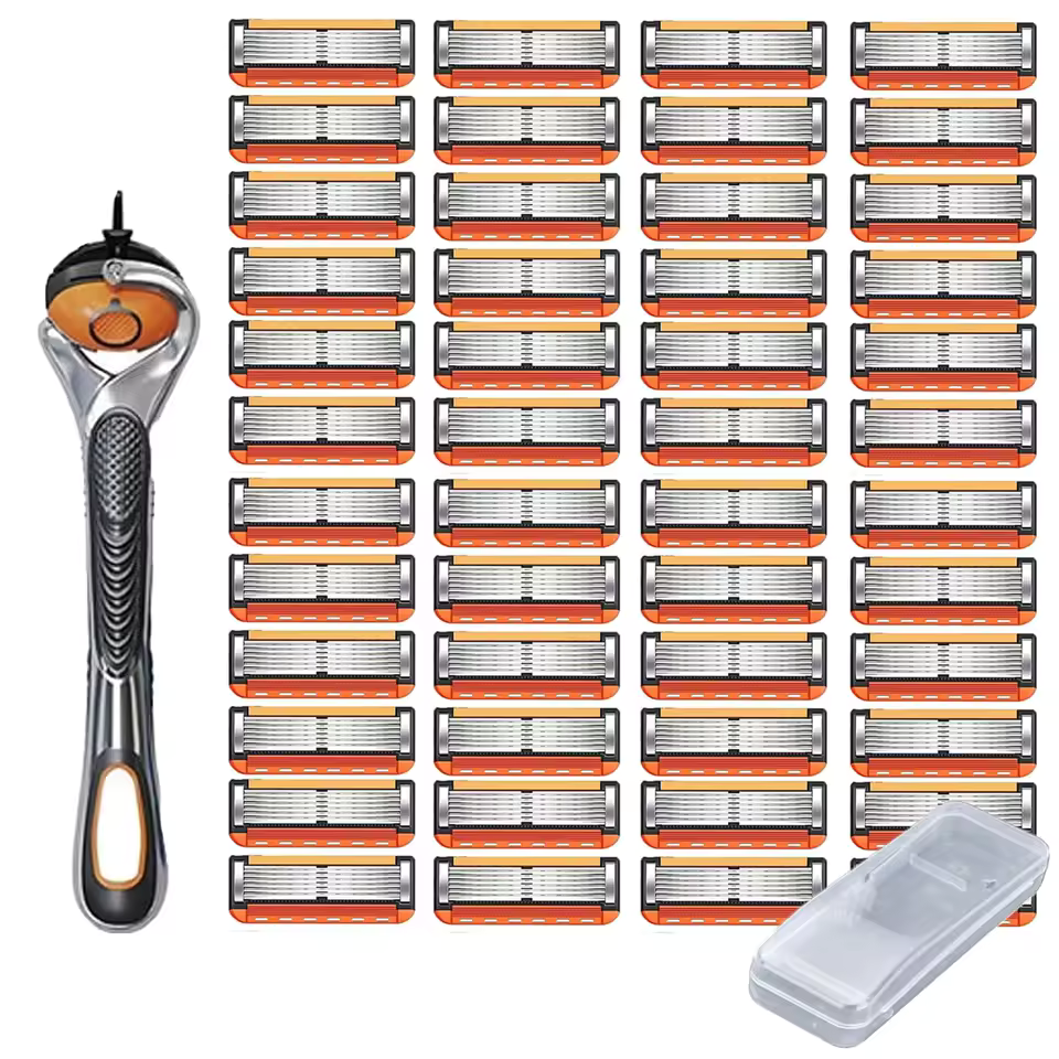 EdgeMaster 6™ – 6-blads barberblade | klassisk barbering med moderne præcision
