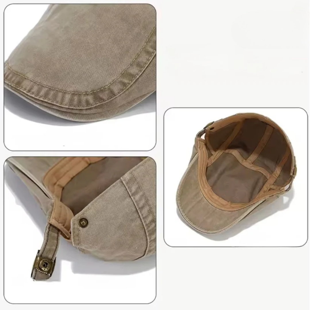 Aksel™ Flat Cap — køb 1, få 1 gratis!