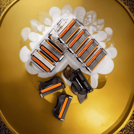EdgeMaster 6™ – 6-blads barberblade | klassisk barbering med moderne præcision