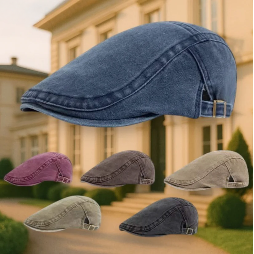 Aksel™ Flat Cap — køb 1, få 1 gratis!