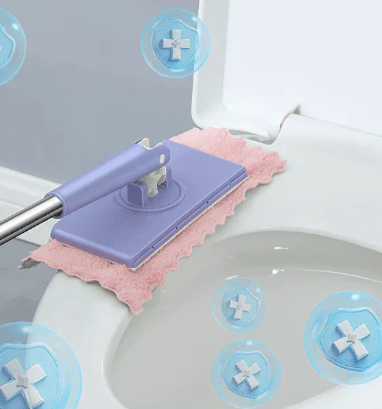 EasyPress Mop™ -Praktisk klemmoppe til effektiv gulvrengøring uden besvær