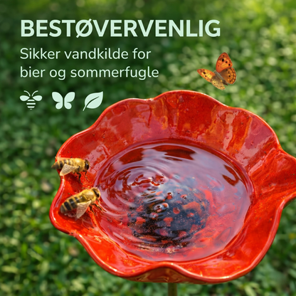 BlomstBad™ – Have fuglebad & bestøver vandstation