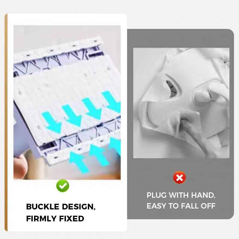 EasyPress Mop™ -Praktisk klemmoppe til effektiv gulvrengøring uden besvær