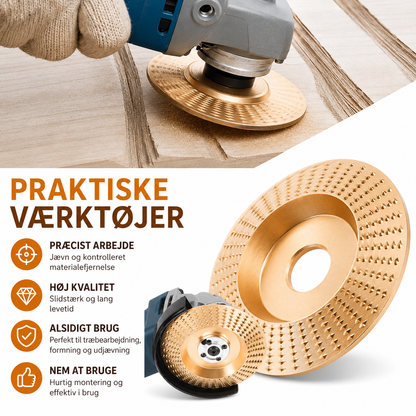 CraftEdge™ Pro - Forvandl din vinkelsliber til et præcisionsværktøj til træarbejde