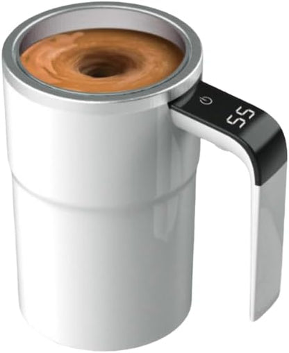 Stirra™ SmartMug - Selvomrørende krus med temperaturdisplay (380 ml)