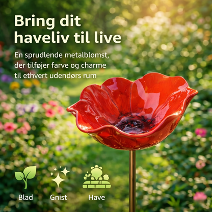 BlomstBad™ – Have fuglebad & bestøver vandstation