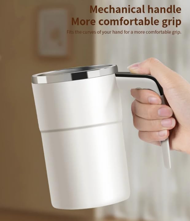 Stirra™ SmartMug - Selvomrørende krus med temperaturdisplay (380 ml)