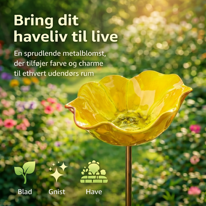BlomstBad™ – Have fuglebad & bestøver vandstation