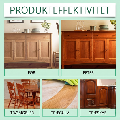 TræGlans™ – Naturlig bivoks-spray til pleje og beskyttelse af træmøbler