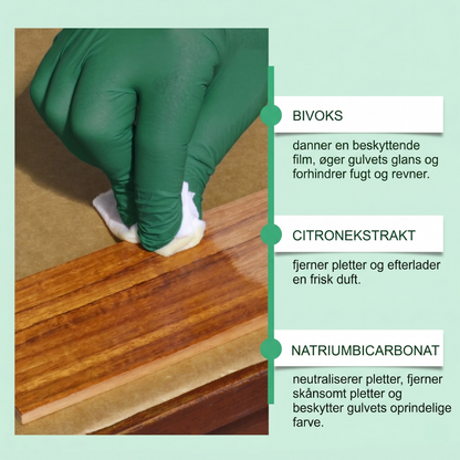 TræGlans™ – Naturlig bivoks-spray til pleje og beskyttelse af træmøbler