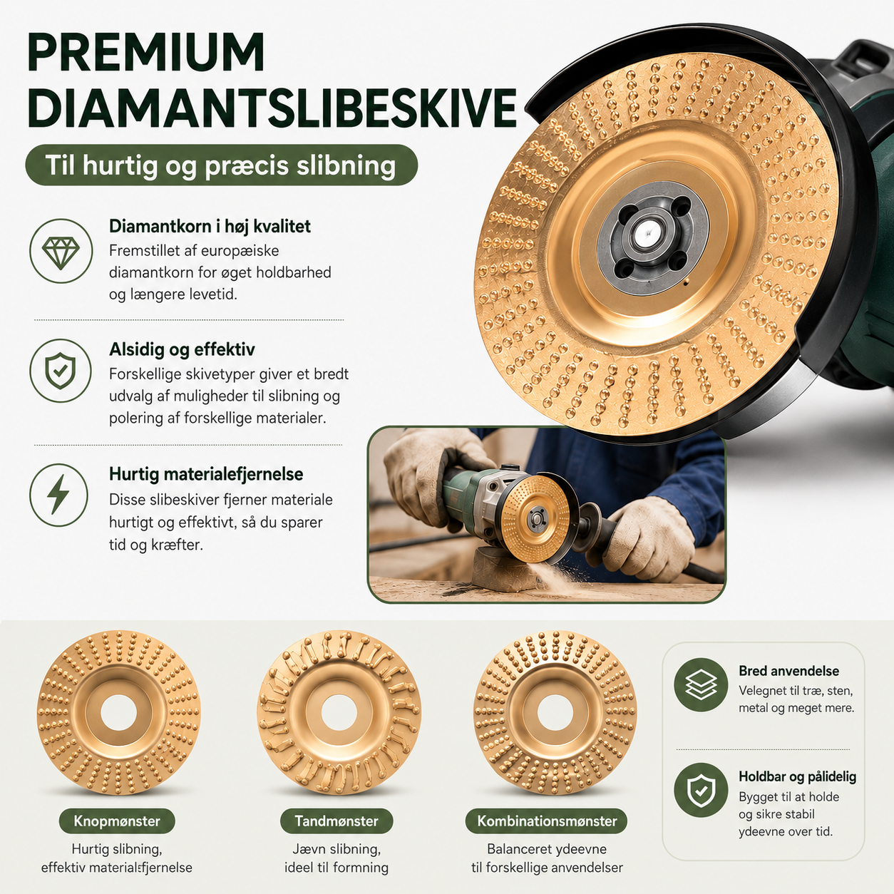 CraftEdge™ Pro - Forvandl din vinkelsliber til et præcisionsværktøj til træarbejde