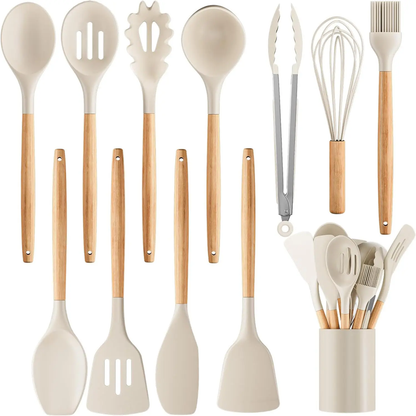 ScandiChef™ Collection – Silikone Køkkensæt (12 dele)