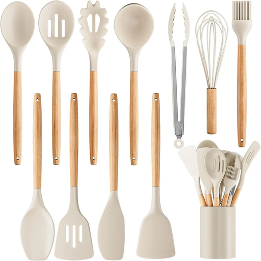 ScandiChef™ Collection – Silikone Køkkensæt (12 dele)