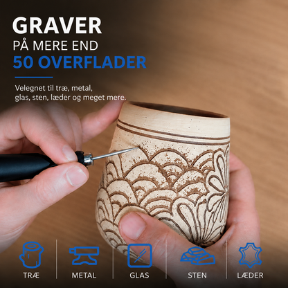 GravérPen™ – Personaliser dine genstande på få sekunder