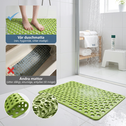 SafeStep™ – Skridsikker bademåtte til mere tryghed og komfort i hverdagen