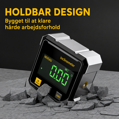 NordAngle™ ProLaser – Digital magnetisk vinkelmåler i aluminium