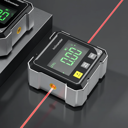 NordAngle™ ProLaser – Digital magnetisk vinkelmåler i aluminium