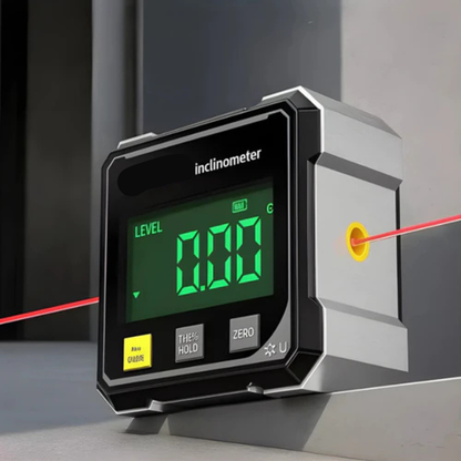 NordAngle™ ProLaser – Digital magnetisk vinkelmåler i aluminium