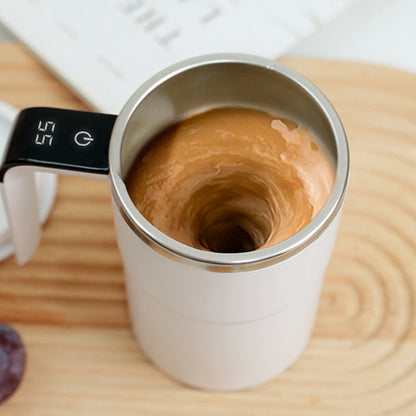 Stirra™ SmartMug - Selvomrørende krus med temperaturdisplay (380 ml)
